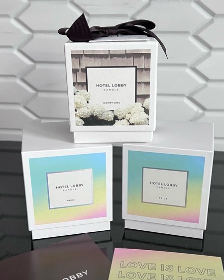 The Pride Candle and The Hamptons candle from HLC 🕯️ 

#LTKSeasonal #LTKHome #LTKGiftGuide