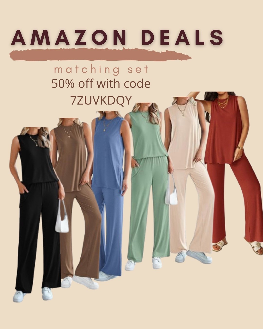 $20 ends 3/22

Amazon set
Amazon fashion
Amazon deals
Matching set
Two piece set
Lounge set


#LTKSaleAlert