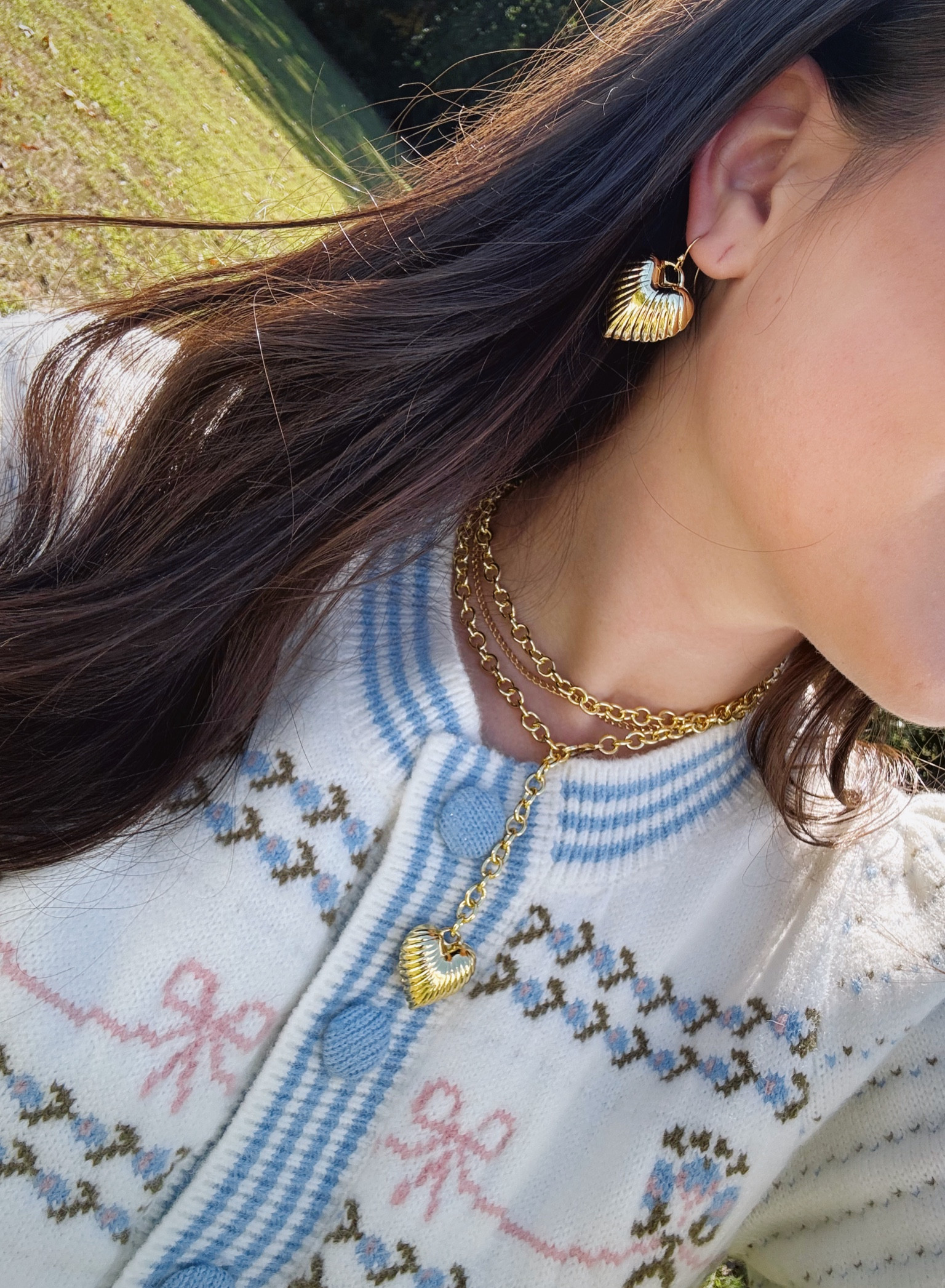 Puffy Heart Necklace & Earrings!

#LTKStyleTip #LTKHoliday #LTKGiftGuide