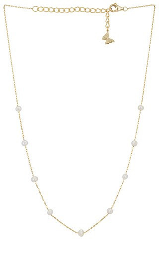 Multi Pearl Necklace in Pearl White | Revolve Clothing (Global)