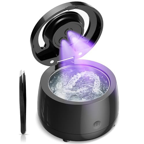 Ultrasonic Cleaner for Retainer Cleaning Machine: 43000Hz sonic dental clean pod for denture mouth guard | Amazon (US)