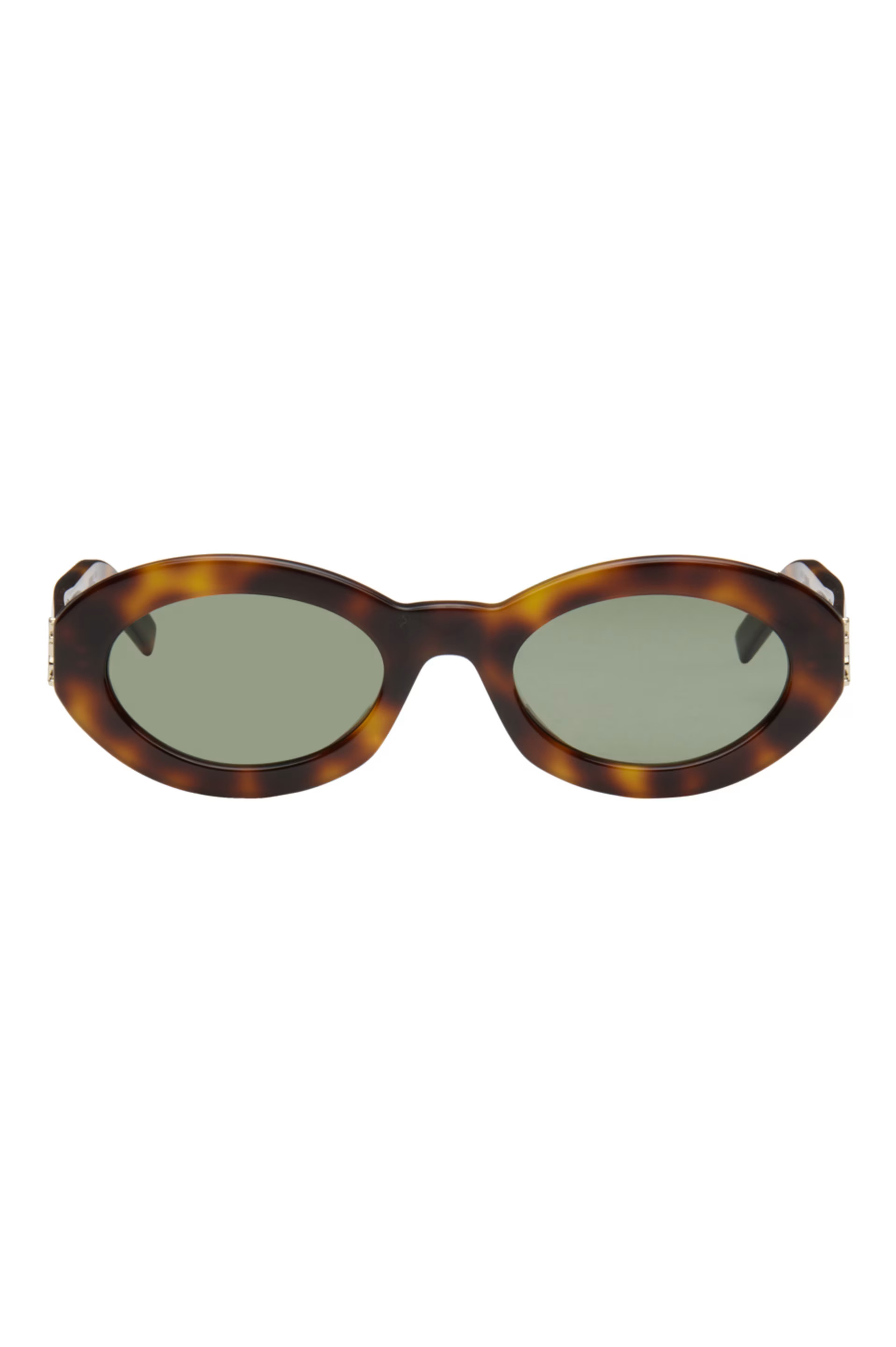 Brown SL M136 Sunglasses | SSENSE