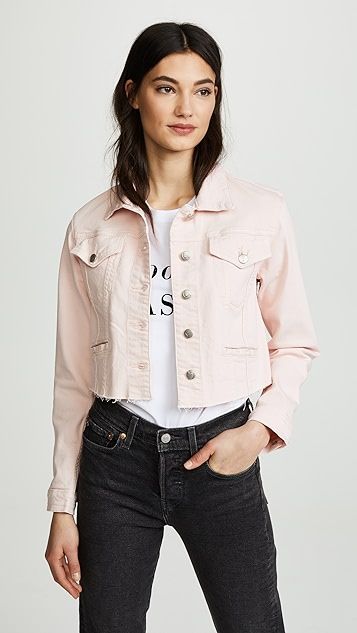 Cropped Denim Jacket | Shopbop