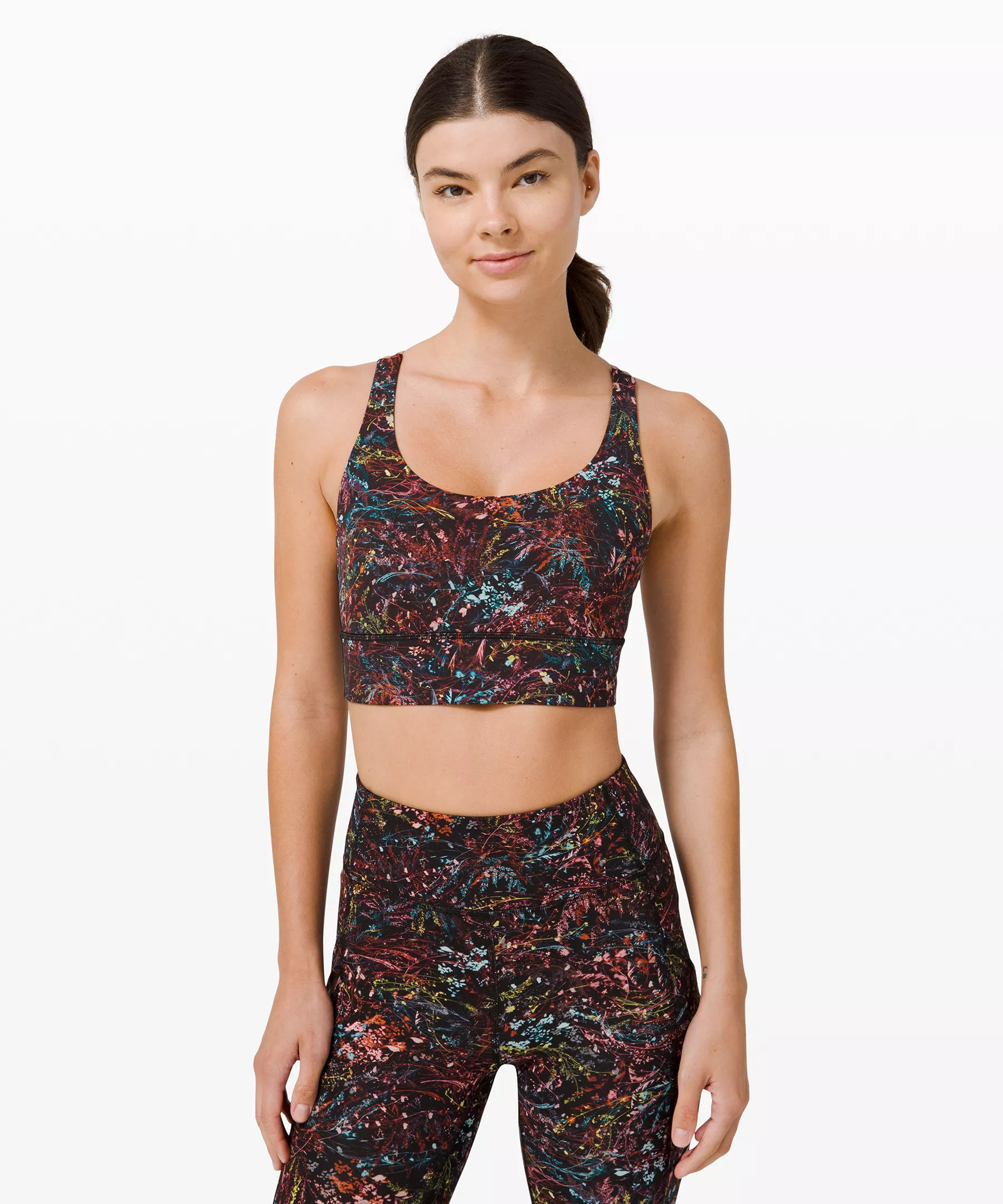 Energy Bra Long Line *Medium Support, B–D Cup | Yoga Bras | lululemon | Lululemon (US)