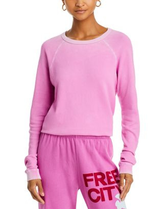 FREECITY FREE CITY Lucky Rabbit Cotton Sweatshirt  | Bloomingdale's Women | Bloomingdale's (US)
