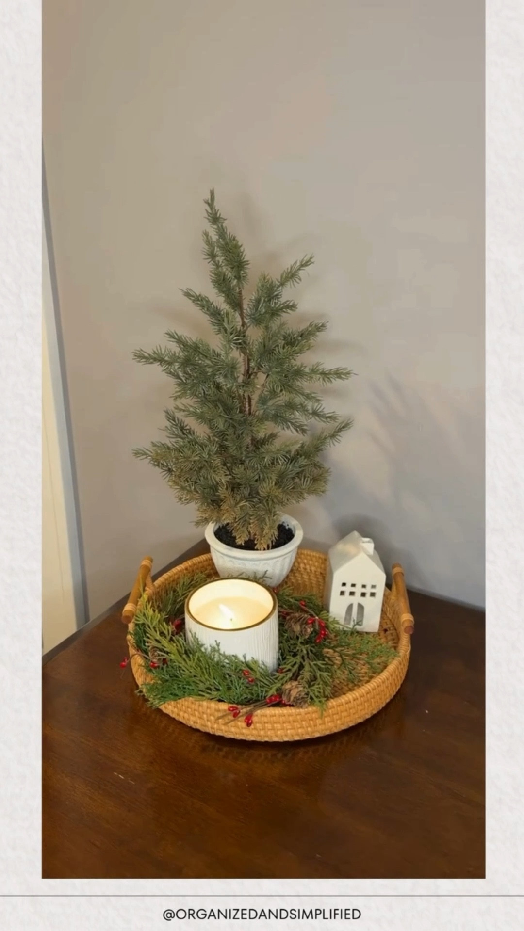 Even the bathroom gets a little Christmas touch!✨

I love my festive arrangement and favorite holiday candle!

So simple but instantly festive!

Love these tiny holiday moments.

#LTKHome #LTKHoliday #LTKGiftGuide