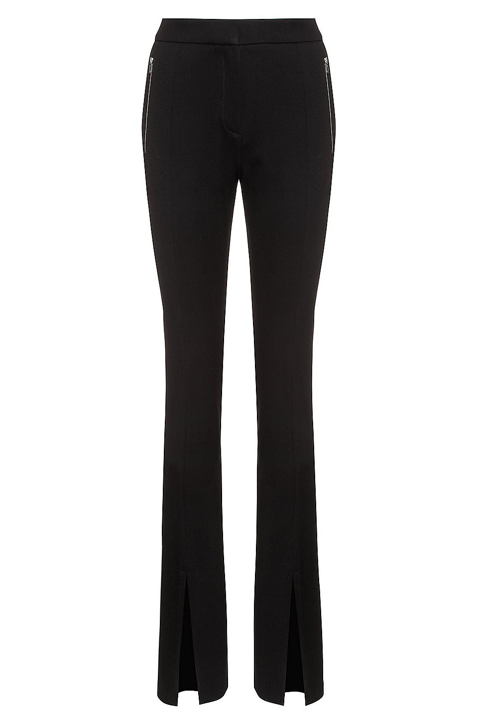 HUGO - Slim-fit bootcut pants with front slits | Hugo Boss (UK)