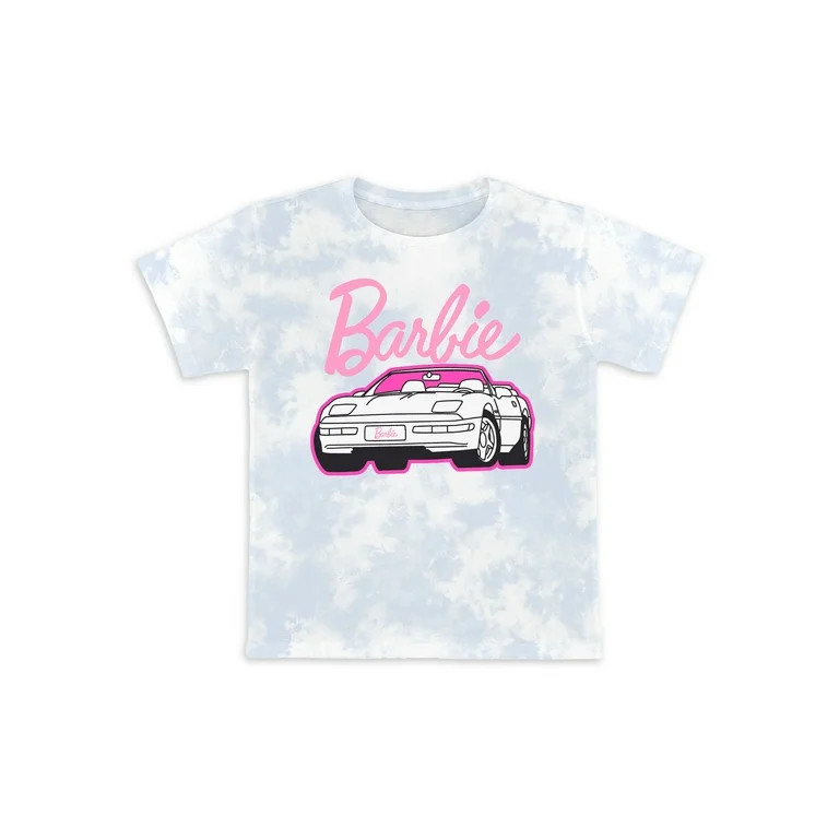 Mattel Girls Barbie Graphic Tee with Short Sleeves, Size XS-XL | Walmart (US)