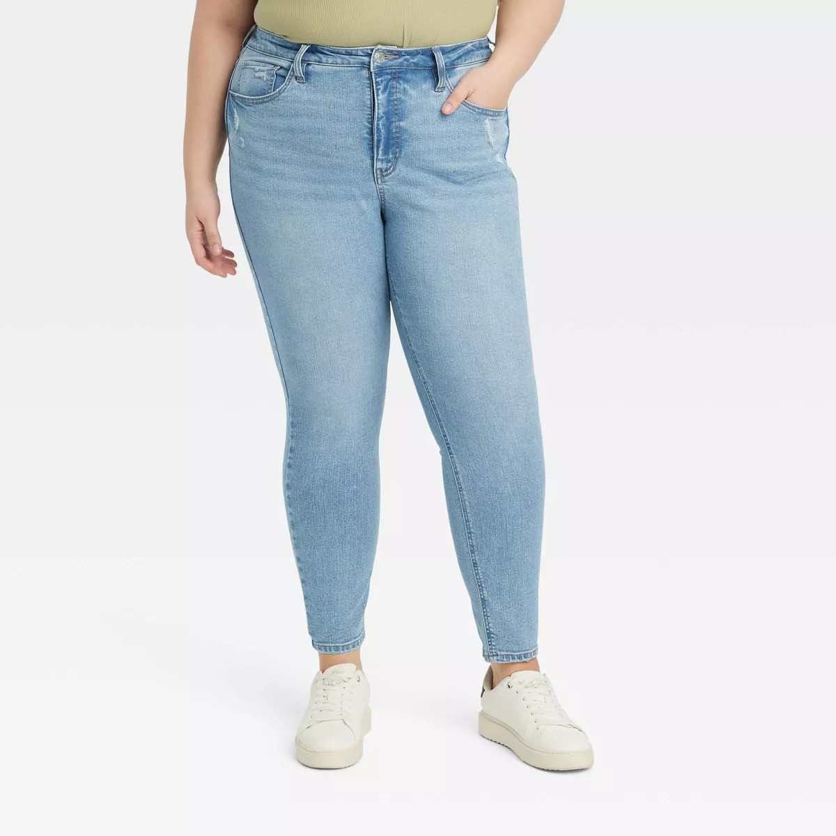 Women's High-Rise Skinny Jeans - Ava & Viv™ | Target