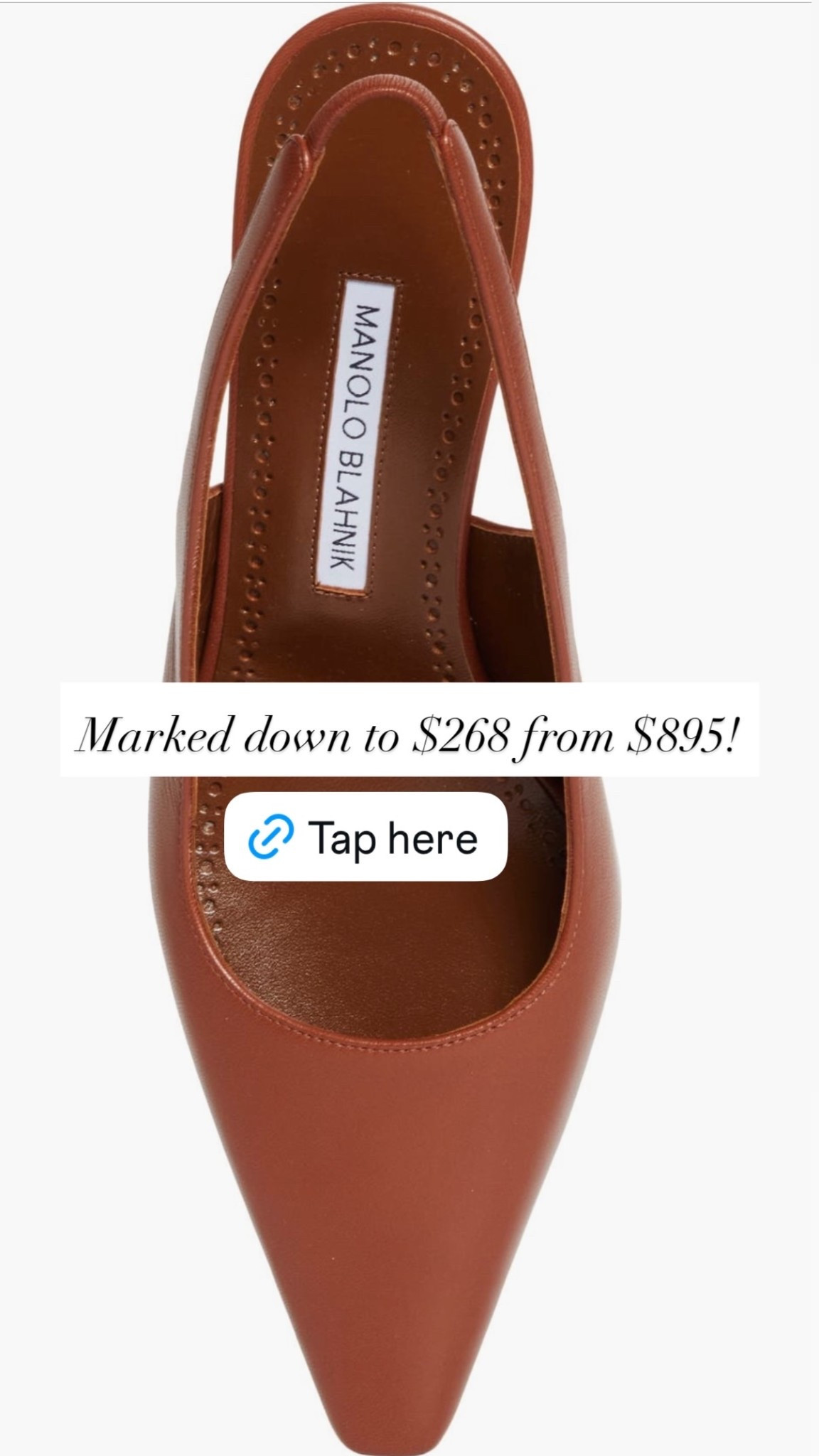 Sale! The best markdown I’ve seen in a while! Shop before they’re gone!

#classicstyle
#ManoloBlahnik
#designerheels
#winterheels
#officeshoes

#LTKHoliday #LTKSeasonal #LTKSaleAlert