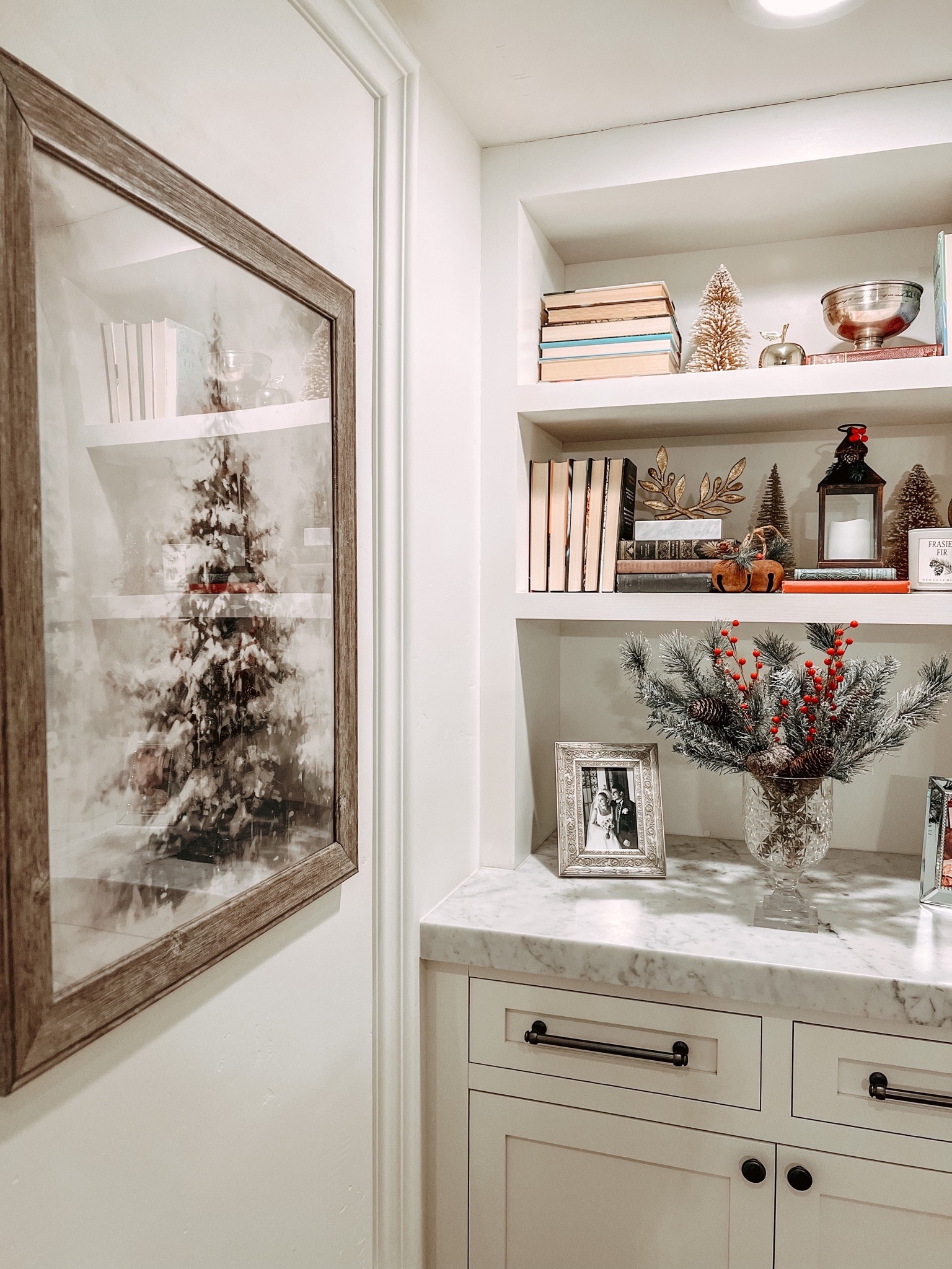 I added a few new Christmas decorations this year including artwork. I love the cozy, winter feel it gives to the house. 🎄

#LTKHoliday #LTKSeasonal #LTKhome