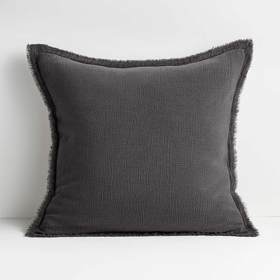 Olind 23" Cream Pillow Cover + Reviews | Crate & Barrel | Crate & Barrel