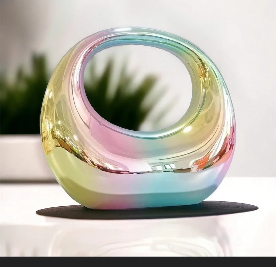 Multicoloured Luxury Acrylic Clutch Bag | Multicoloured Evening Clutch Bag | Prom Clutch | Birthd... | Etsy (US)