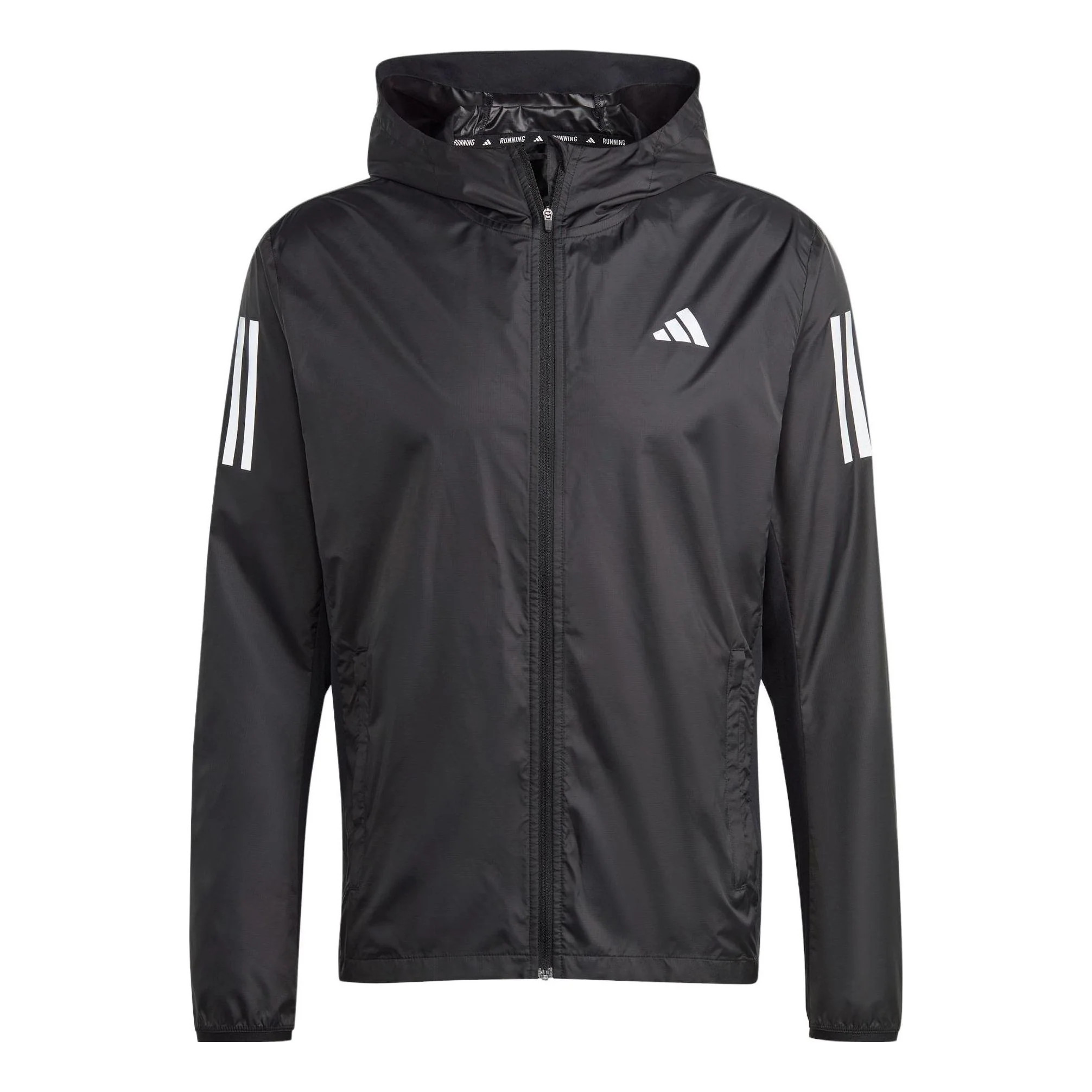 adidas Own The Run Jacket 'Black' HZ4523 | KICKS CREW