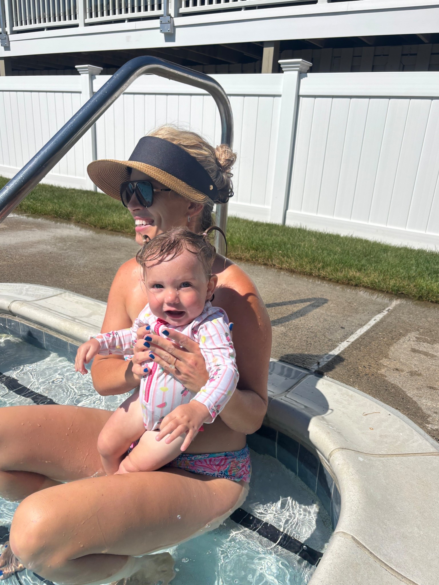 This visor is truly a summer essential 🤍 It gives so much sun protection (way more than a baseball cap!) while still looking chic for the pool club, beach days, or walks with the kids. I get compliments every time I wear it, and it’s lightweight, packable, and holds its shape beautifully in your tote. Highly recommend if you’re trying to stay protected without sacrificing style!

#LTKSeasonal #LTKActive #LTKSwim