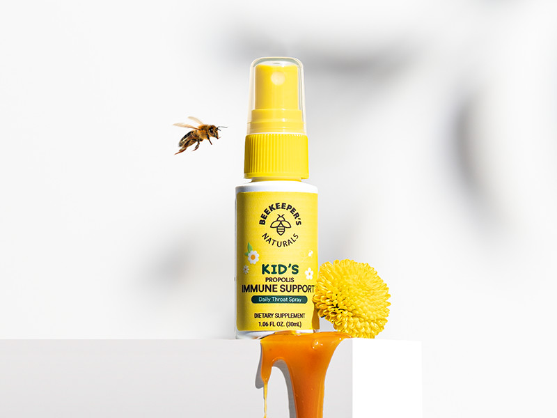Kids Propolis Throat Spray - Natural Immune Support & Sore Throat Relief - by BEEKEEPER'S NATURAL... | Amazon (US)