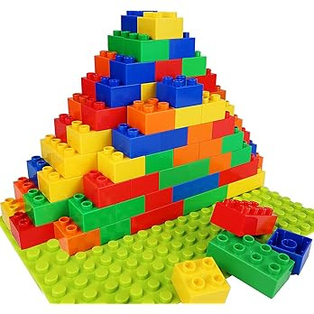 aotipol Building Blocks for Kids Toddlers Including a Baseplate, 101-piece Large Classic Building... | Amazon (US)