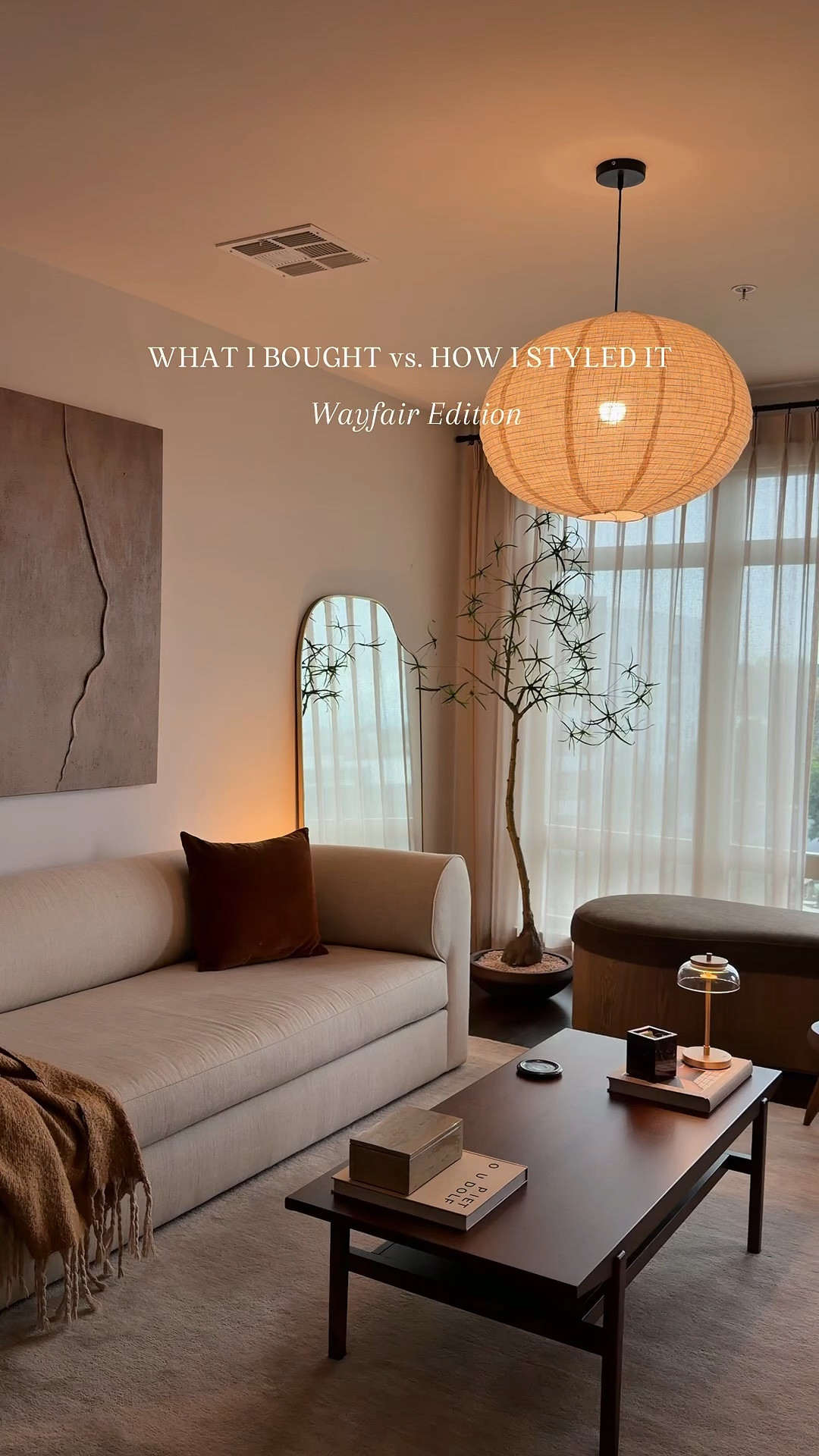 What I bought vs How I styled it 
- Wayfair Edition

@Wayfair #ad #wayfair #wayfairpartner

#LTKHome