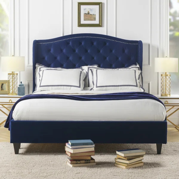 Bigler Upholstered Platform Bed | Wayfair North America
