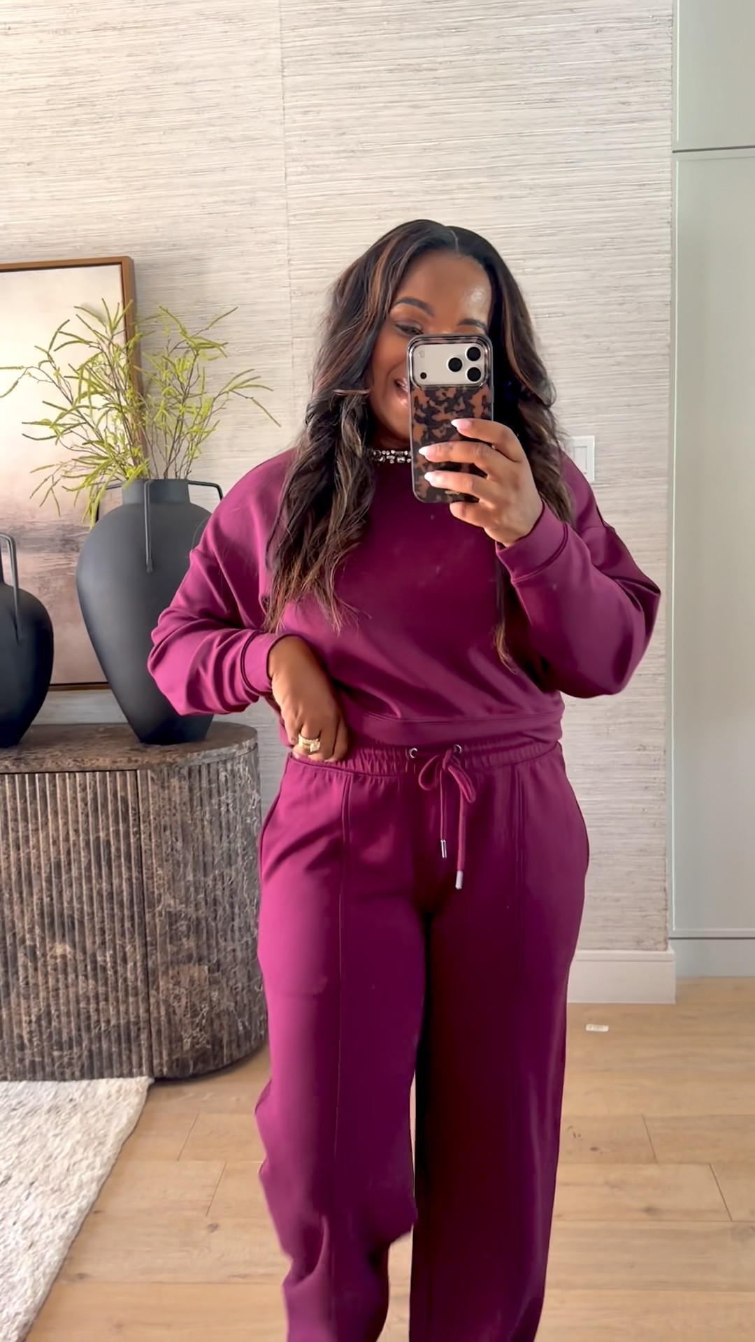 Elevated matching set from Walmart! ✨ Feels like AirEssentials. Wearing a size medium! Super stretchy and great for fall. 🍂

#LTKdayinmylife #LTKootd #LTKSeasonal