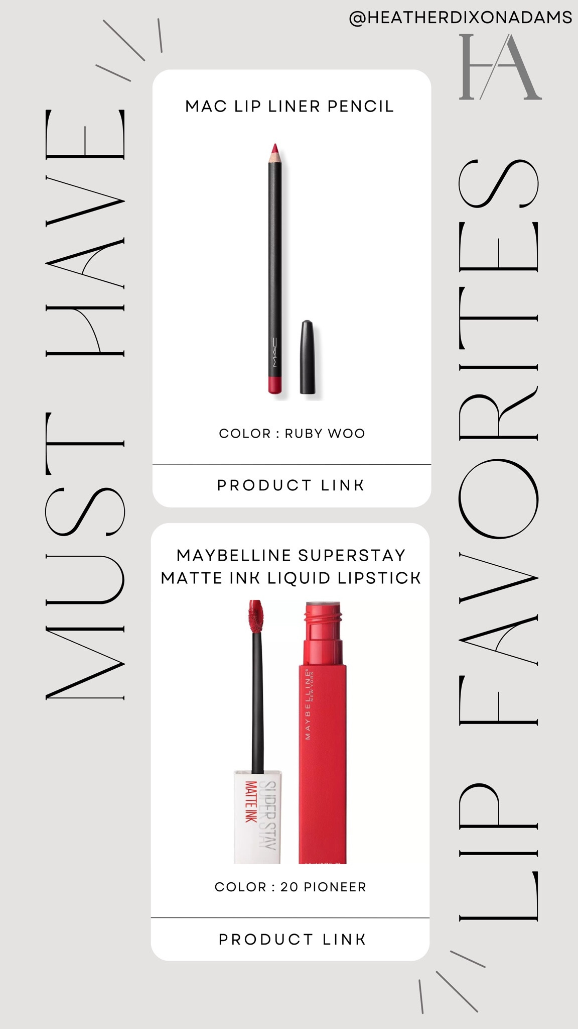 Must have favorite lip combo! 💄

#LTKBeauty