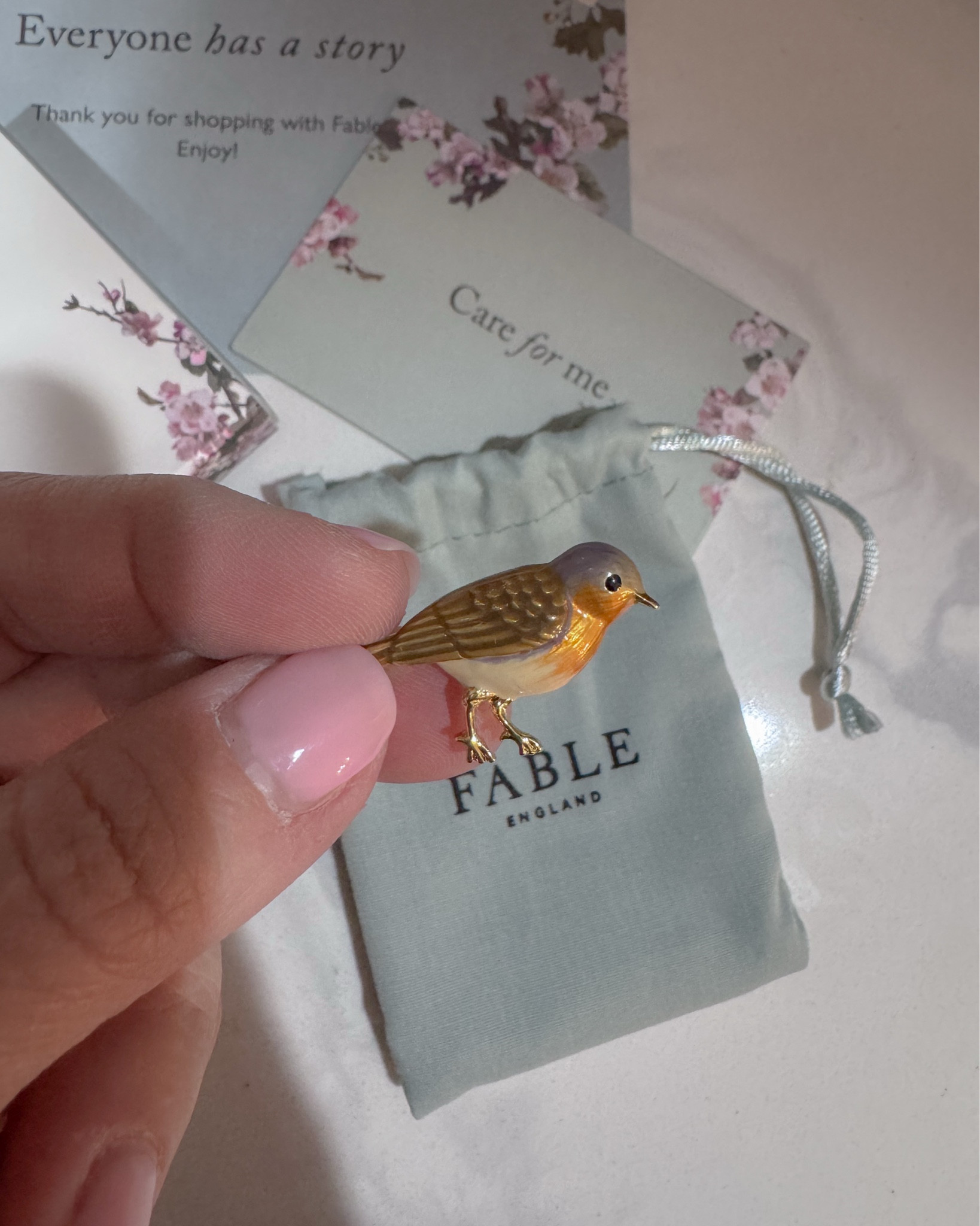 These Fable England brooches are stunning! Bought the robin for myself and now planning to buy others as gifts. 

#LTKOver40 #LTKSeasonal