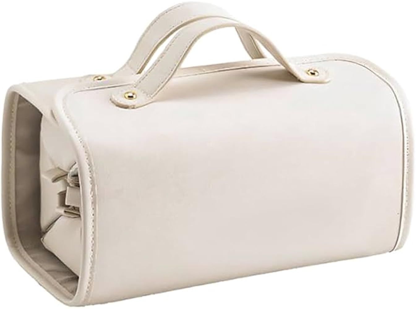 Makeup Bag, Travel Cosmetic Bag For Women Portable Large Capacity Makeup Organizer Makeup Case To... | Amazon (US)