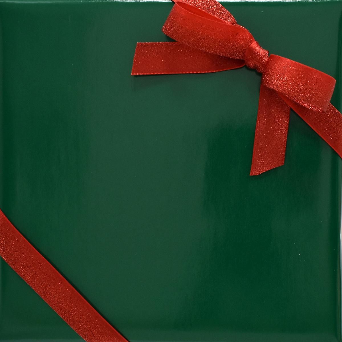 Dark Green Gloss Wrapping Paper | The Container Store