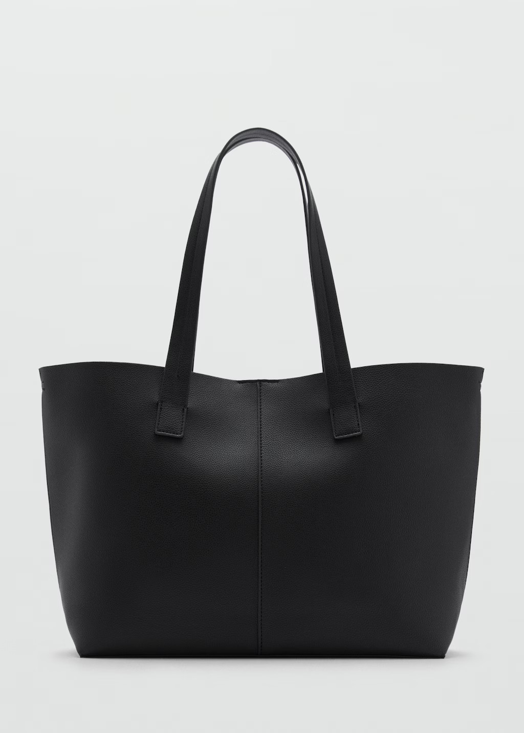 Shopper bag with double handle - Women | MANGO United Kingdom | MANGO (UK)