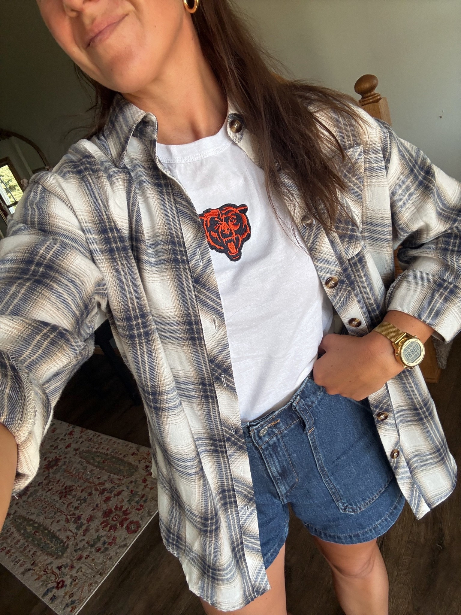 NFL gear & a flannel 🫶🏽🍁

Small in flannel, true oversized fit! 

Old navy style
Gap factory 
Fall outfits 
Football outfit 
Game day outfit ideas

#LTKgrwm #LTKootd #LTKSaleAlert