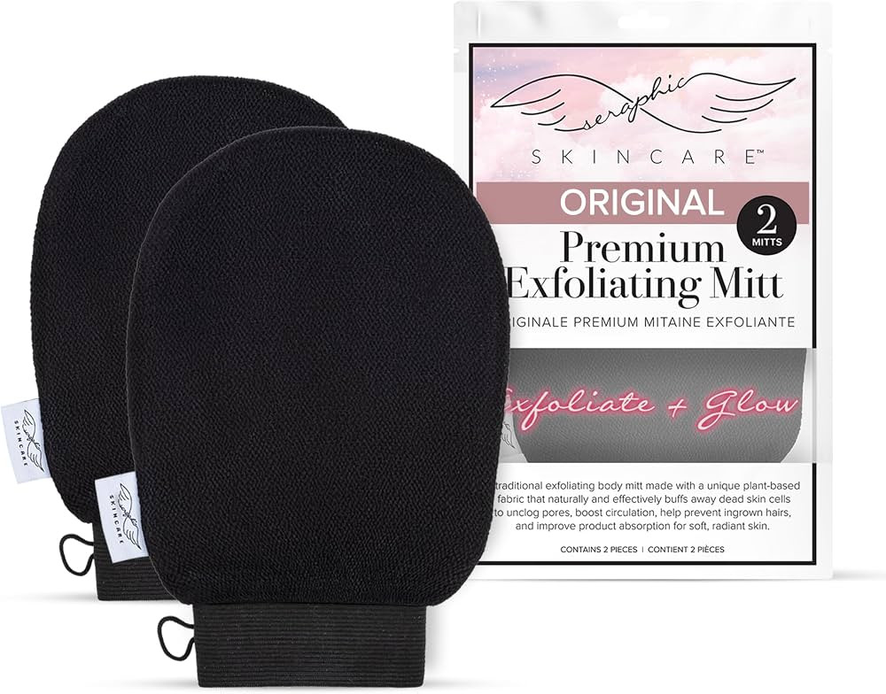 Original Premium Exfoliating Glove for Body 2pc - Body Scrubber Exfoliator | Amazon (US)