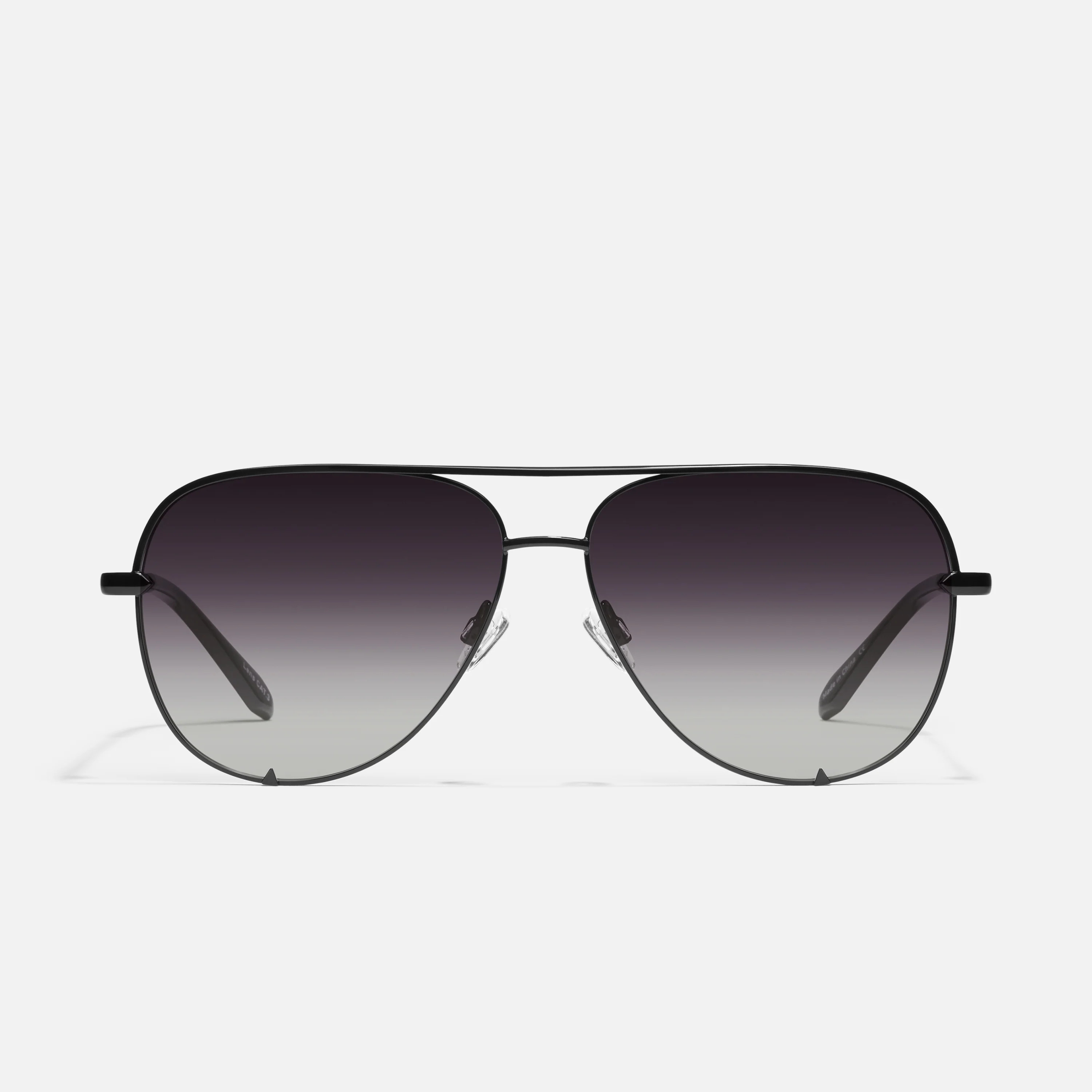 HIGH KEY EXTRA LARGE - GOLD/BROWN FADE POLARIZED | Quay Australia