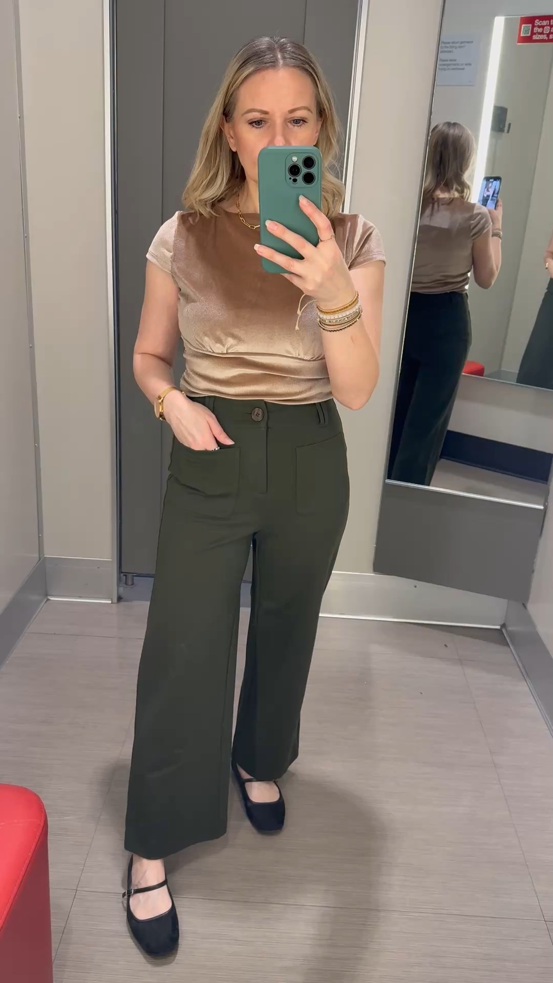 Target holiday outfit idea. Love the pants. Nice quality fabric and very stretchy. The olive color is great for the holidays. Wearing 2 in pants and Xs in top. You can order online and pick up in-store. 




Target outfits, Christmas outfits, target pants, holiday workwear, holiday outfit, holiday fashion, olive pants, velvet top, 

#LTKGiftGuide #LTKSeasonal #LTKHoliday #LTKPetite #LTKOver40 #LTKSaleAlert #LTKWorkwear