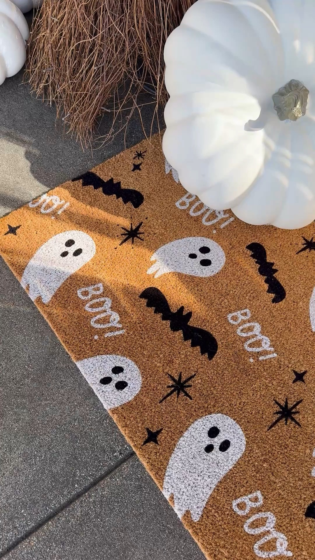 Last year's Halloween door mat is finally back in stock!

#LTKSeasonal #LTKHome
