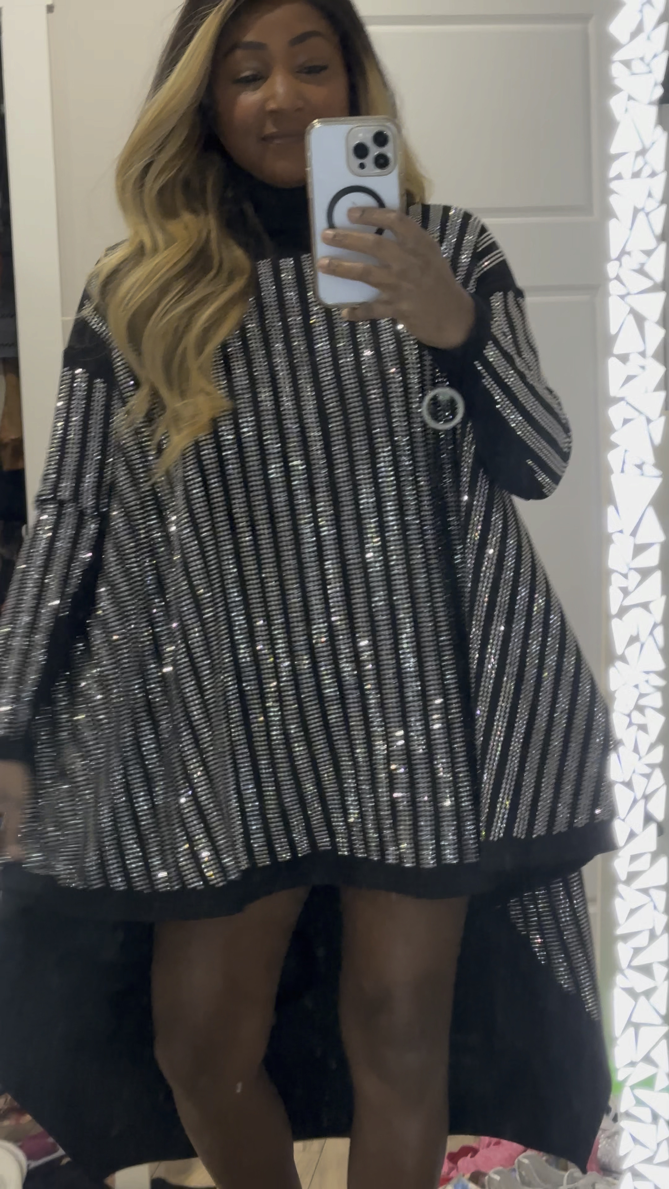 Cozy cute AND sparkly!!! Is there a better combo??? I’ll wait #sparkle #dress 

#LTKMostLoved #LTKTravel #LTKSaleAlert