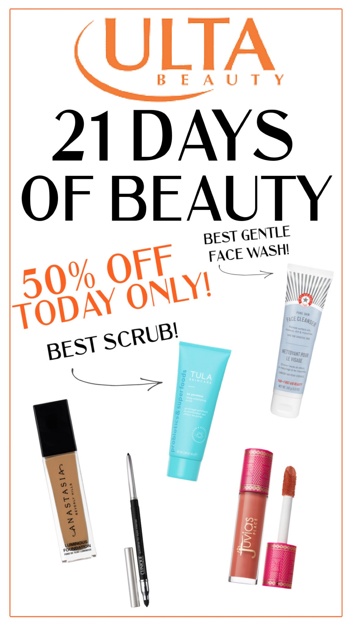 #ultabeauty #21daysofbeauty

#LTKbeauty #LTKunder50 #LTKsalealert