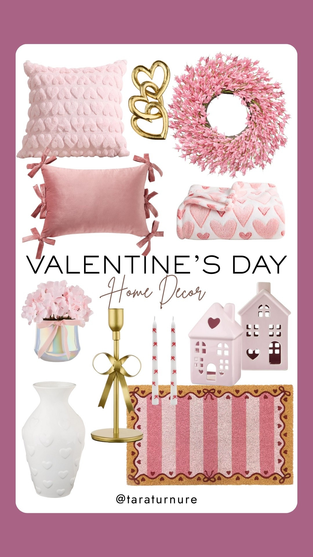 Soft pink pillows, cozy throws, and heart-detail accents to add a little love around the house. Easy ways to decorate for Valentine’s Day without going over the top.

#ValentinesDayDecor #HomeDecorFinds #SeasonalDecor #PinkDecor #CozyHome #HeartDecor #HolidayDecor #LTKHome #LTKFinds



#LTKFindsUnder50 #LTKSeasonal #LTKHome