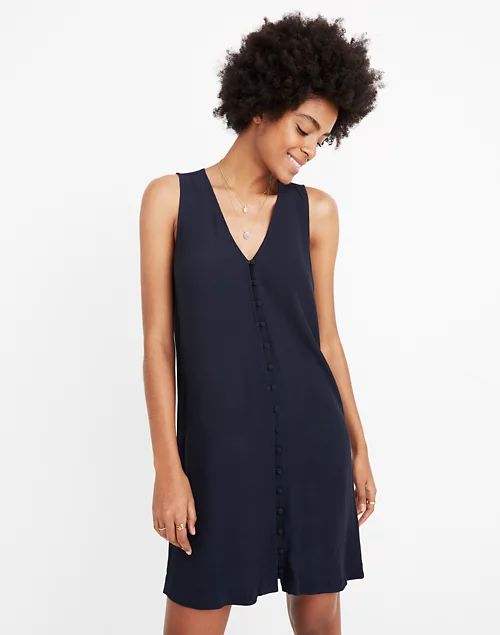 Heather Button-Front Dress | Madewell