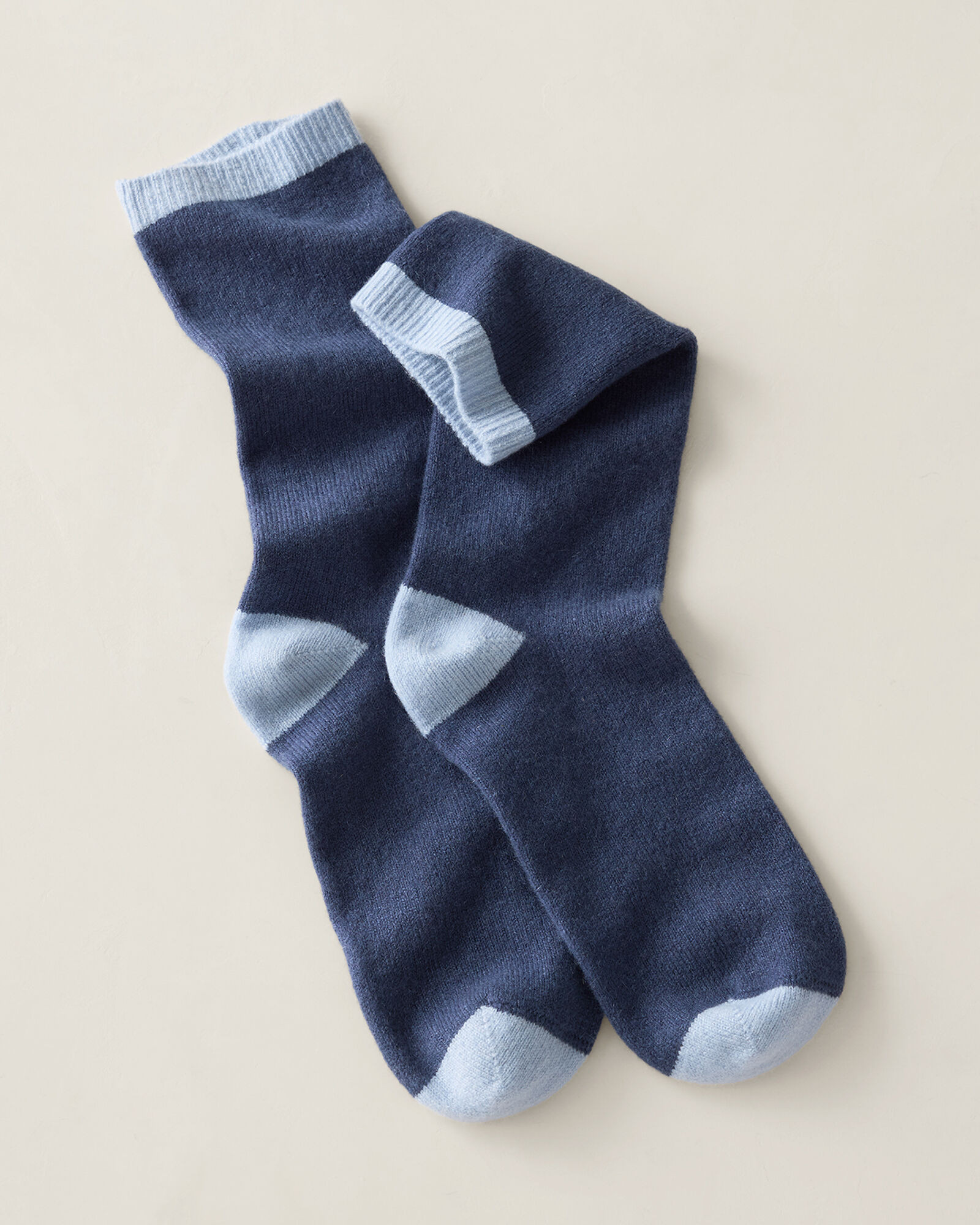 Cashmere Colorblock Socks | Haven Well Within