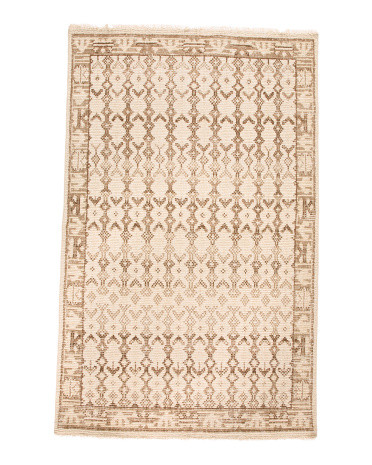 5x8 Wool Sienna Ellis Fine Hand Knotted Area Rug | Marshalls