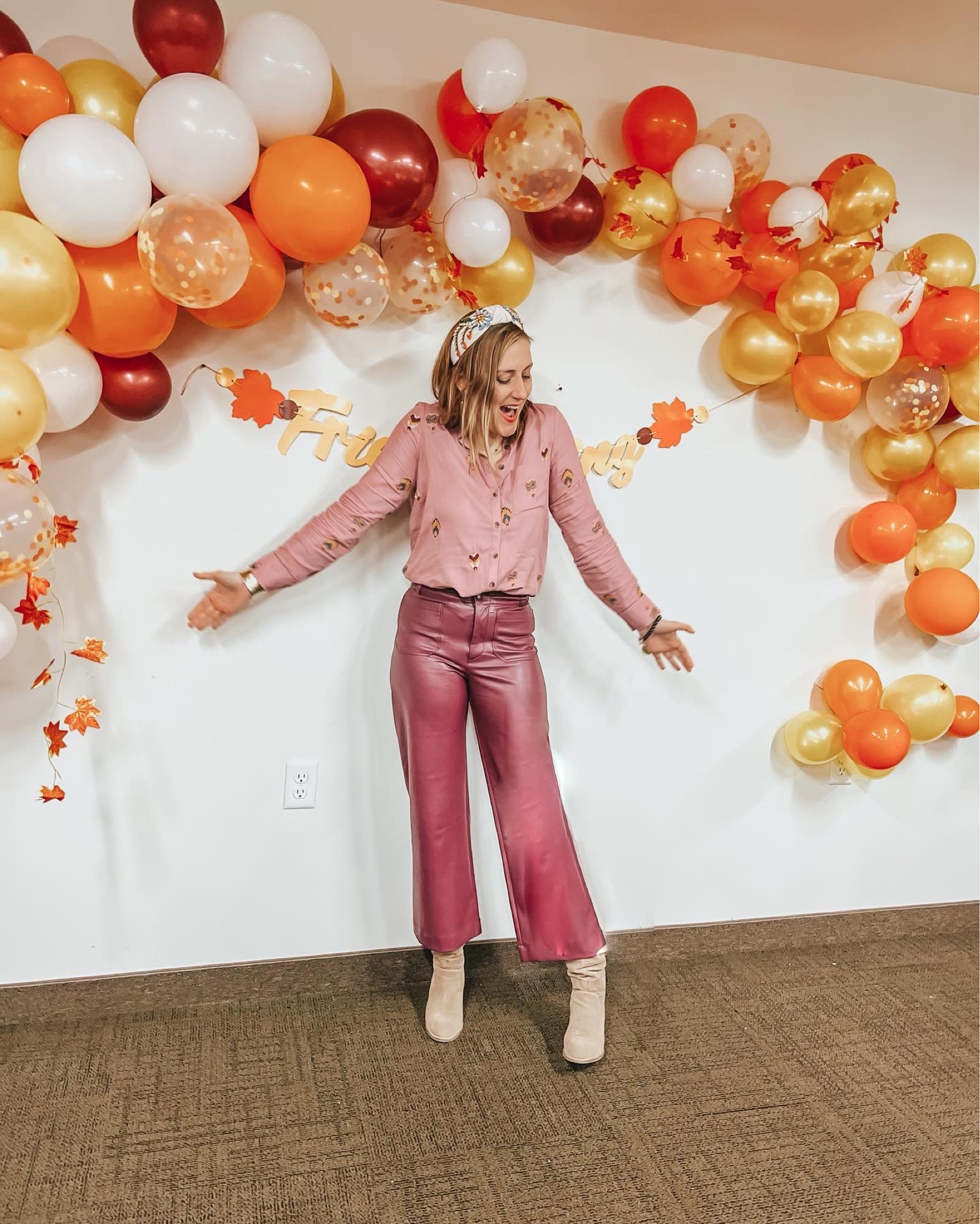 Did someone say “Friendsgiving”?— evening with the ladies (60 of them) and Carissa @chloejboutique — I made a huge side of sweet potatoes and marshmallows!! Forgot to take more photos—🦃🍁🌾 outfit linked on @liketoknow.it #theglennygirl #thanksgiving #baloons #anthropologie #bloggerstyle #november #friendsgiving 
https://www.instagram.com/p/Ck7SX9Wslro/?igshid=YmMyMTA2M2Y=

#LTKHoliday #LTKSeasonal