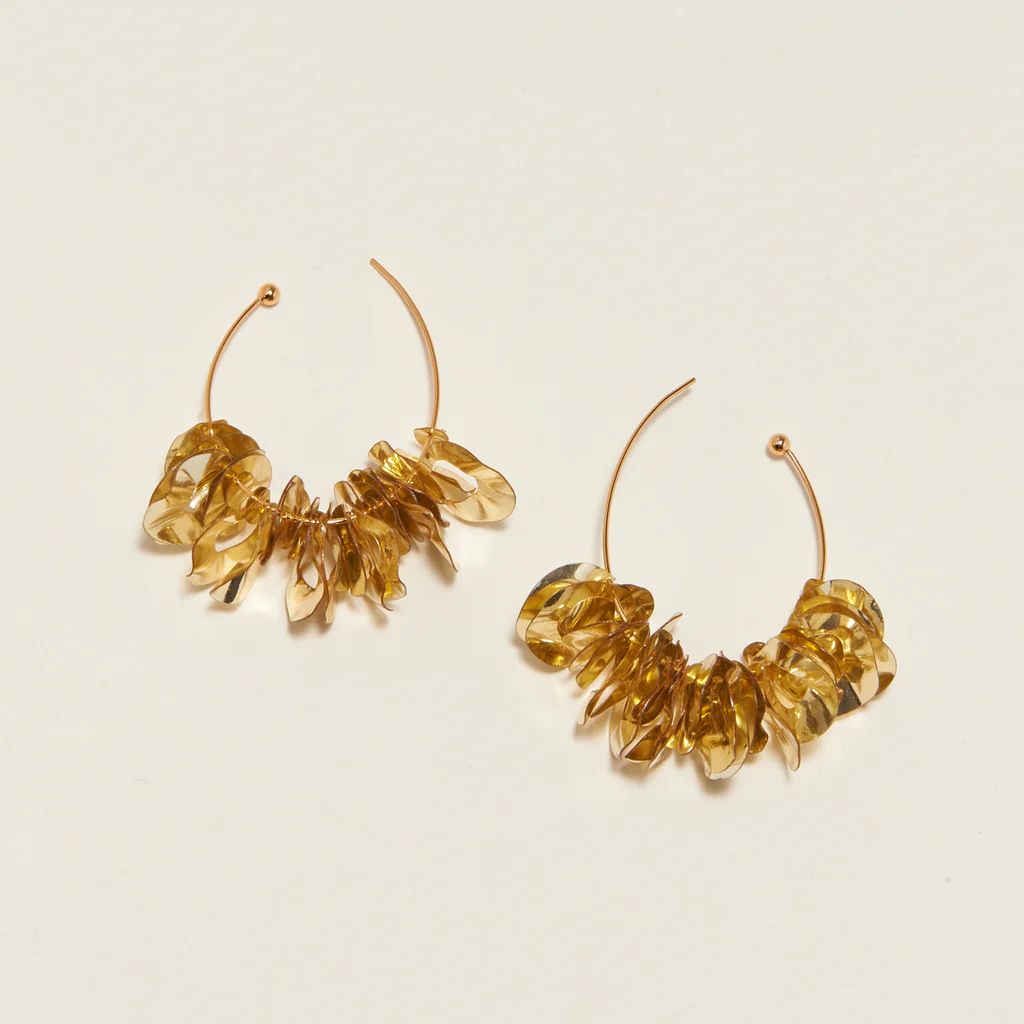 Mini Lolita Gold Hoop Earrings | Mignonne Gavigan