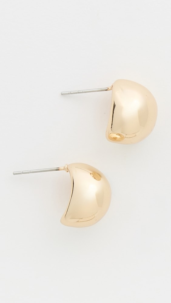 Manon Gold Dome Earrings | Shopbop