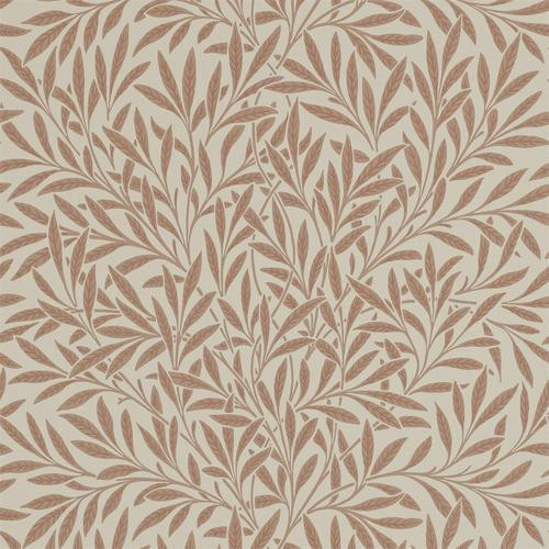 Morris & Co Willow Willow Russet Wallpaper | DecoratorsBest | DecoratorsBest