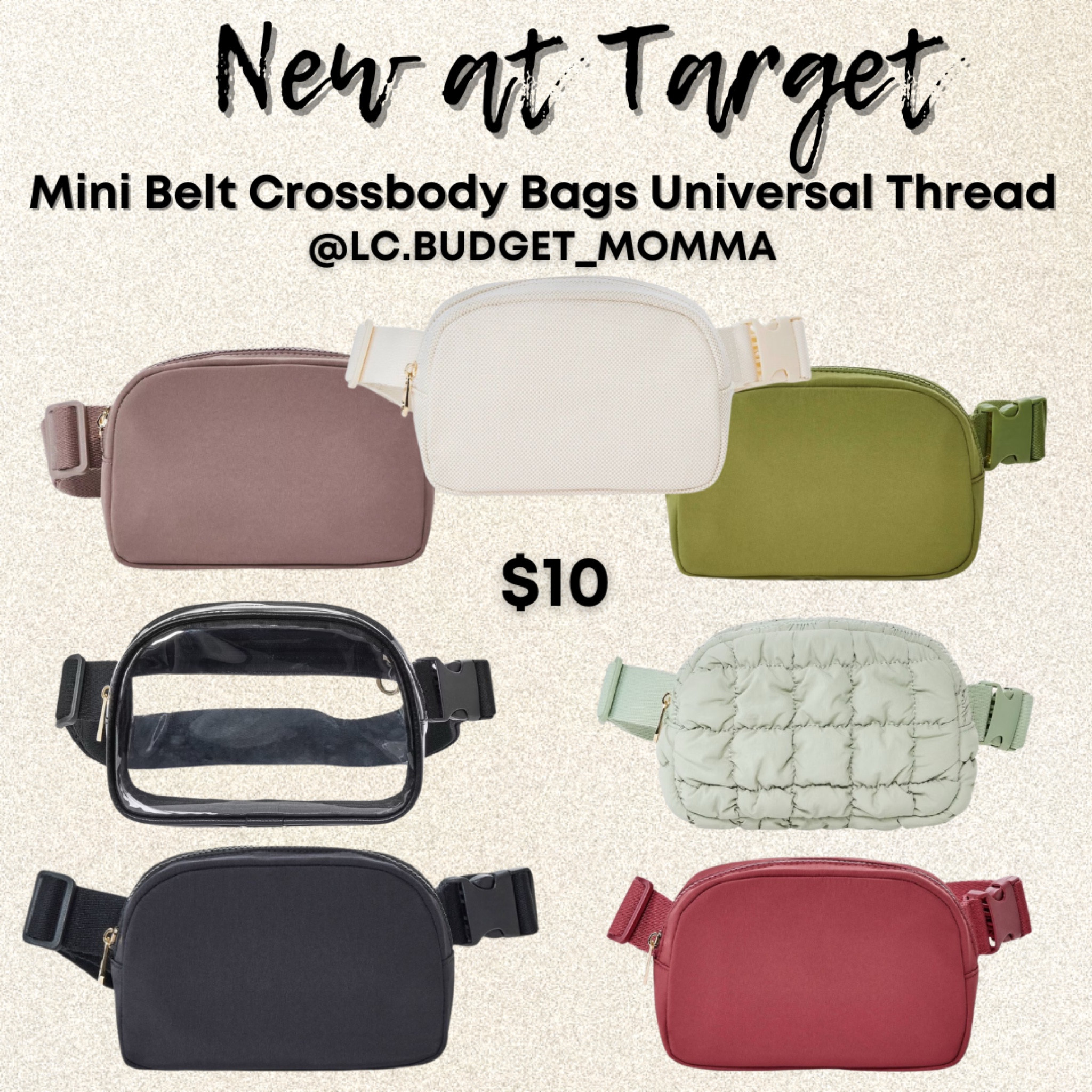 $10 Mini Crossbody Bags 

#bag #purse #target #targetstyle #targetfinds #crossbody 

#LTKItBag #LTKStyleTip
