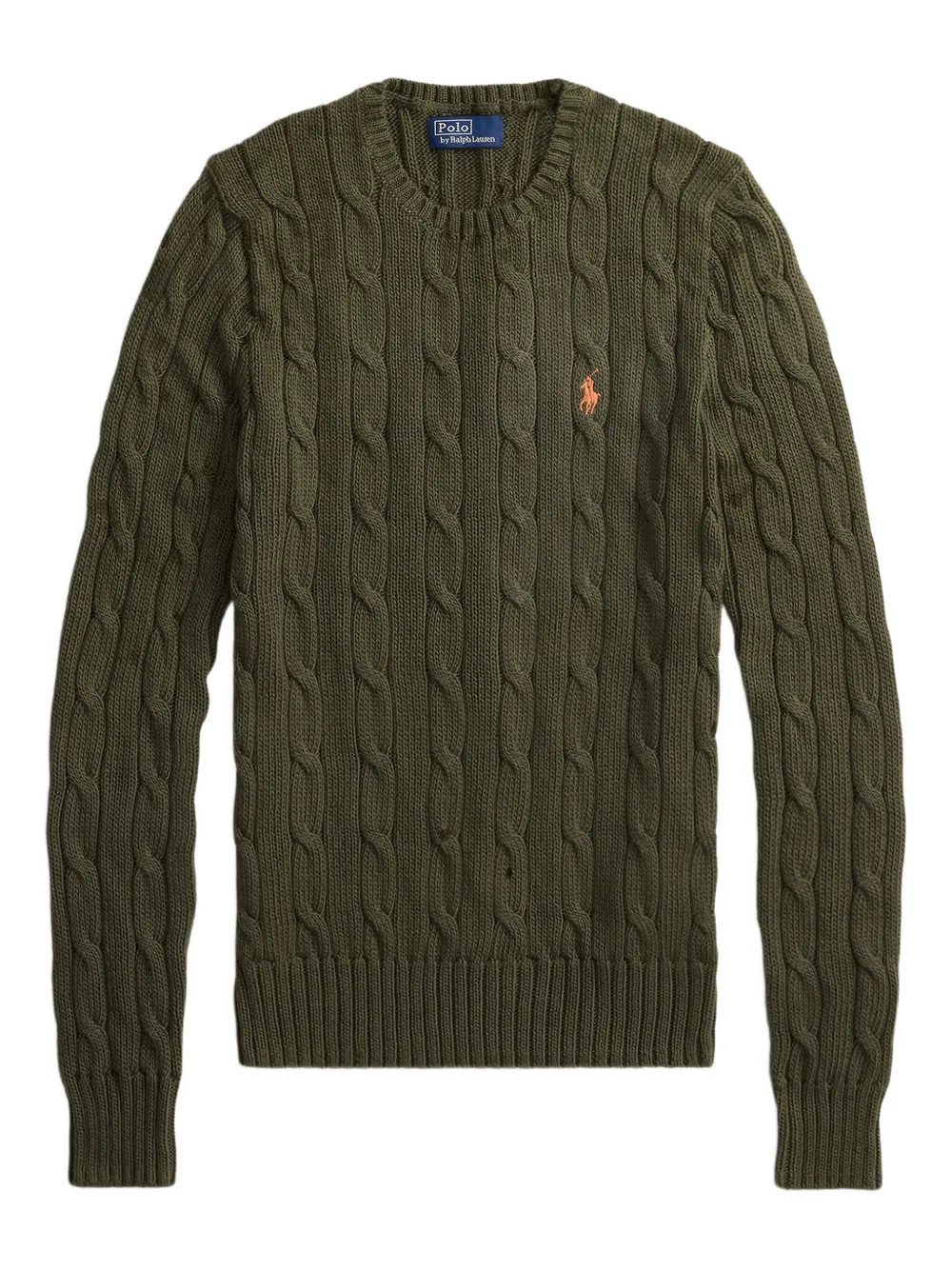 Polo Ralph Lauren cable-knit long-sleeve Sweater  | Green | FARFETCH PH | Farfetch Global