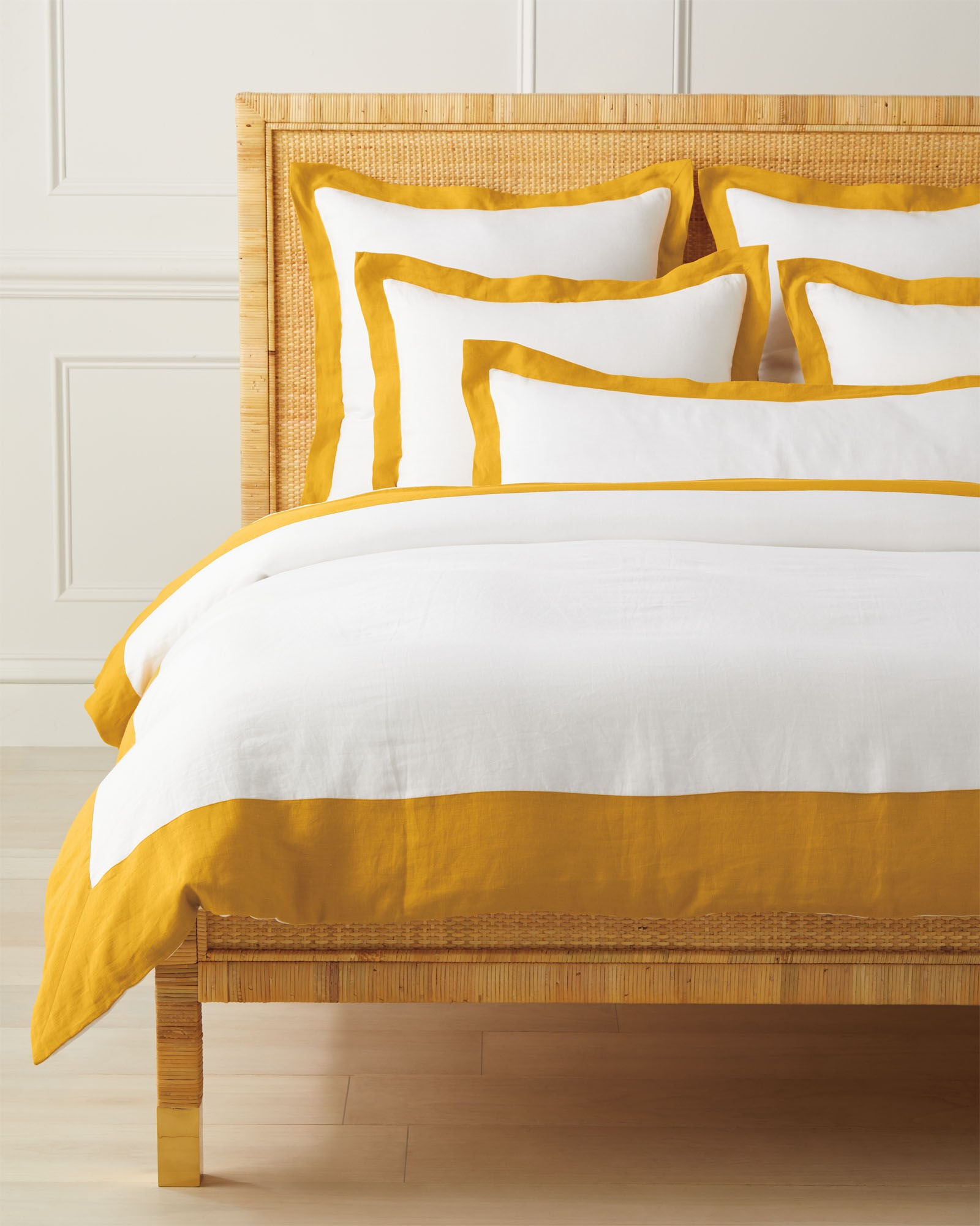 Salento Linen Duvet Cover | Serena and Lily