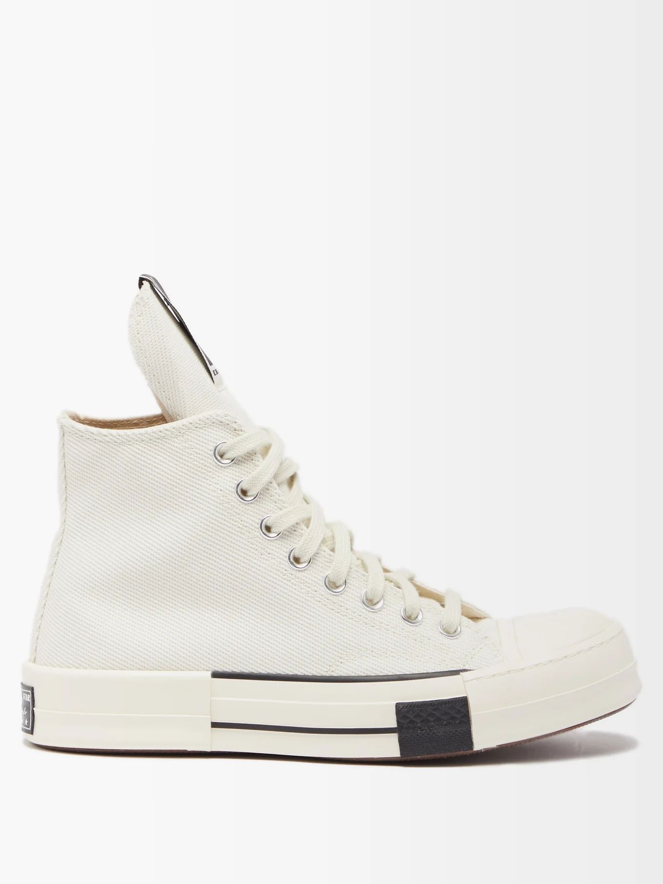 DRKSTAR high-top canvas trainers | Rick Owens | Matches (US)