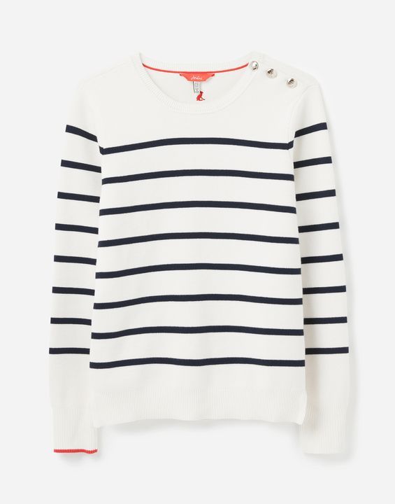 Portlow Sweater with Button Shoulder | Joules (US)