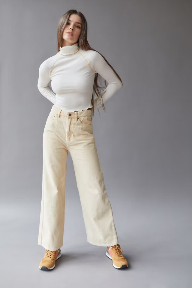 BDG High & Wide Corduroy Pant | Urban Outfitters (US and RoW)